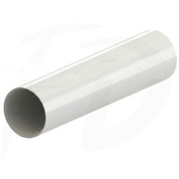 Rura spustowa PVC firmy KROP ⌀ 90 dł. 3m kolor biały